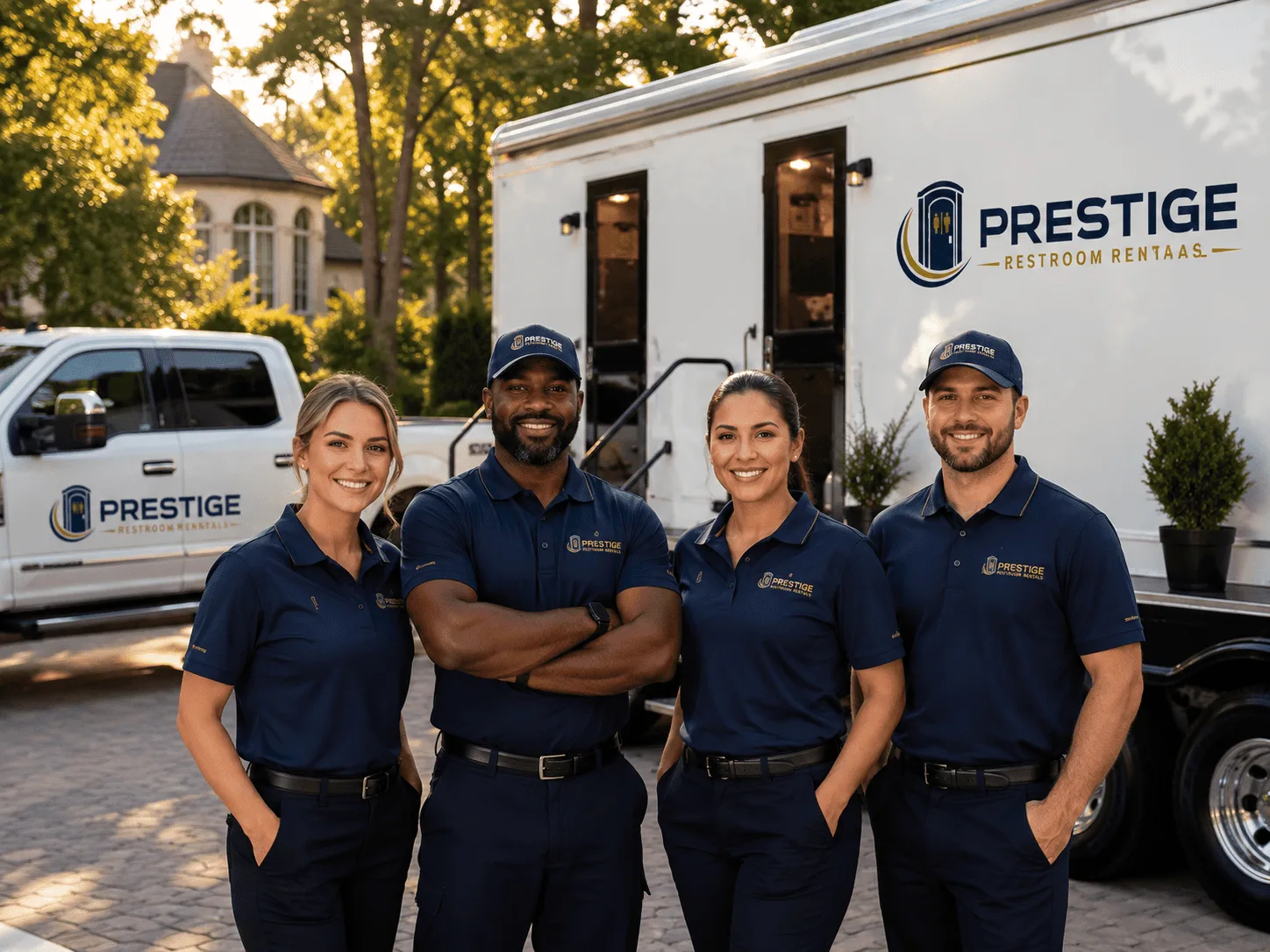 Trusted Luxury Portable Restrooms company in Amsterdam, OH